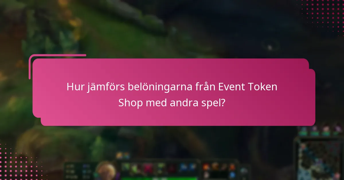 Hur kan jag tjäna tokens för Event Token Shop?