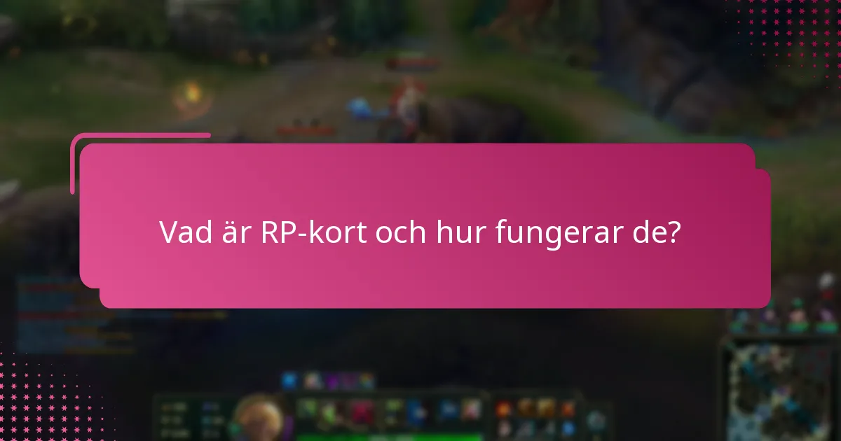 Vilka videogenomgångar finns tillgängliga för inlösen av RP-kort?