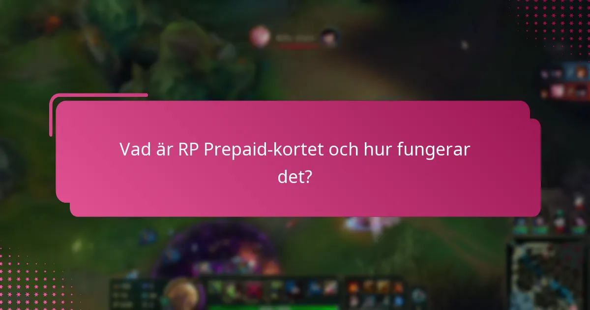 Hur kan jag köpa RP Prepaid-kortet online?