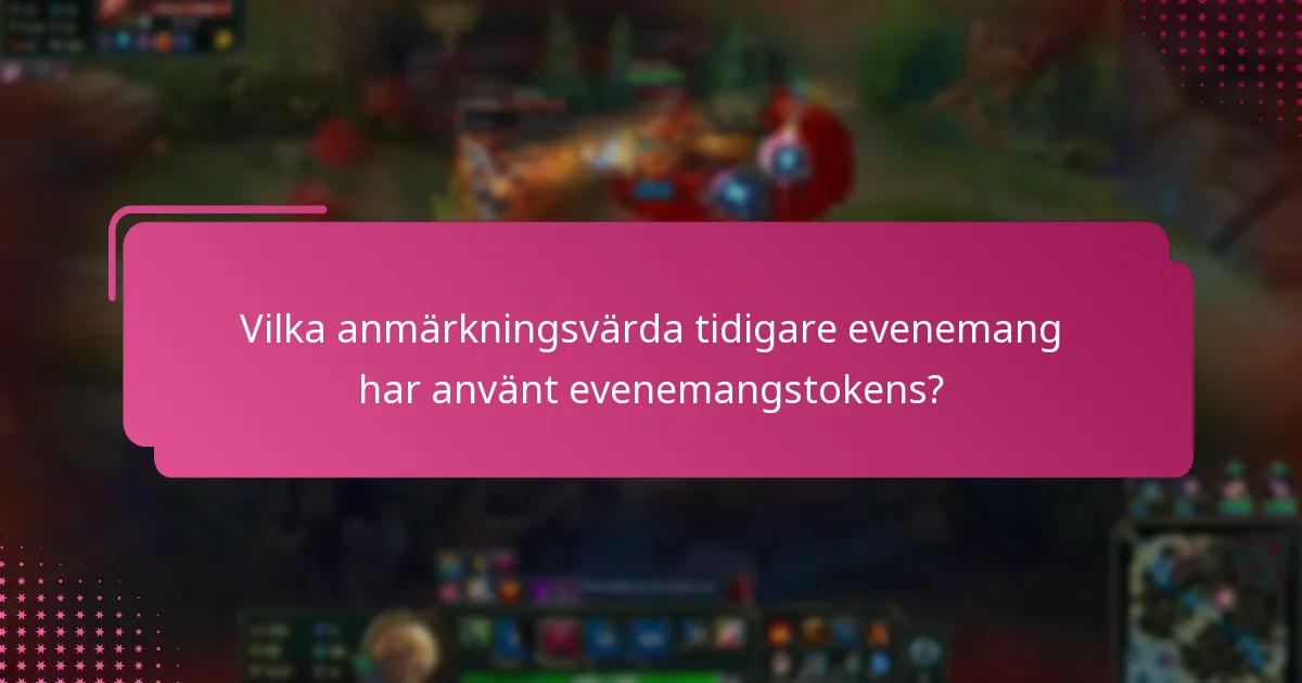 Hur påverkar gemenskapsfavoriter populariteten hos evenemangstokens?