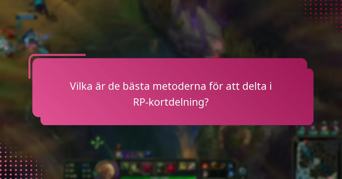 Vad är användarupplevelserna med RP-kortdelning?