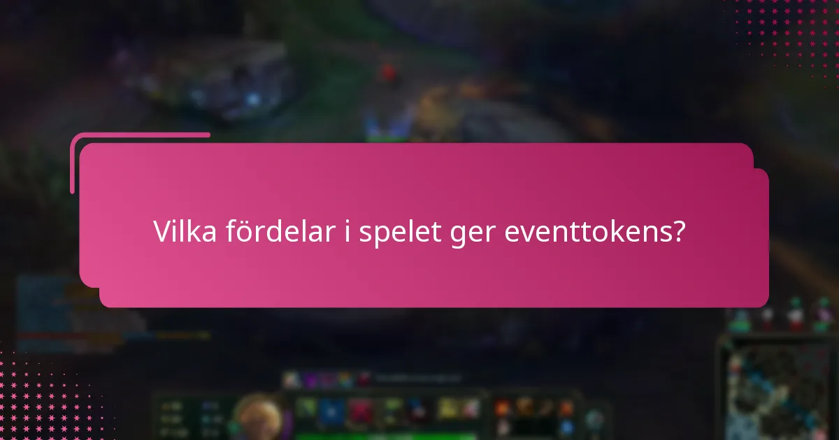 Vilka tidsbegränsade erbjudanden är kopplade till eventtokens?